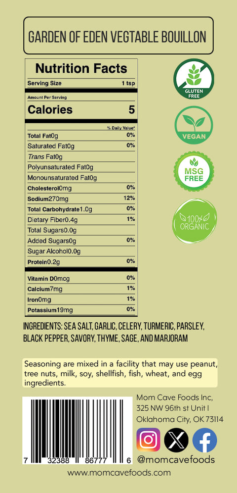 Garden of Eden Vegetable Bouillon