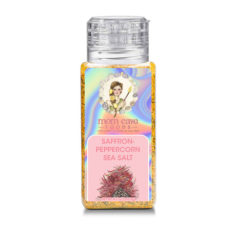 Saffron Peppercorn Sea Salt